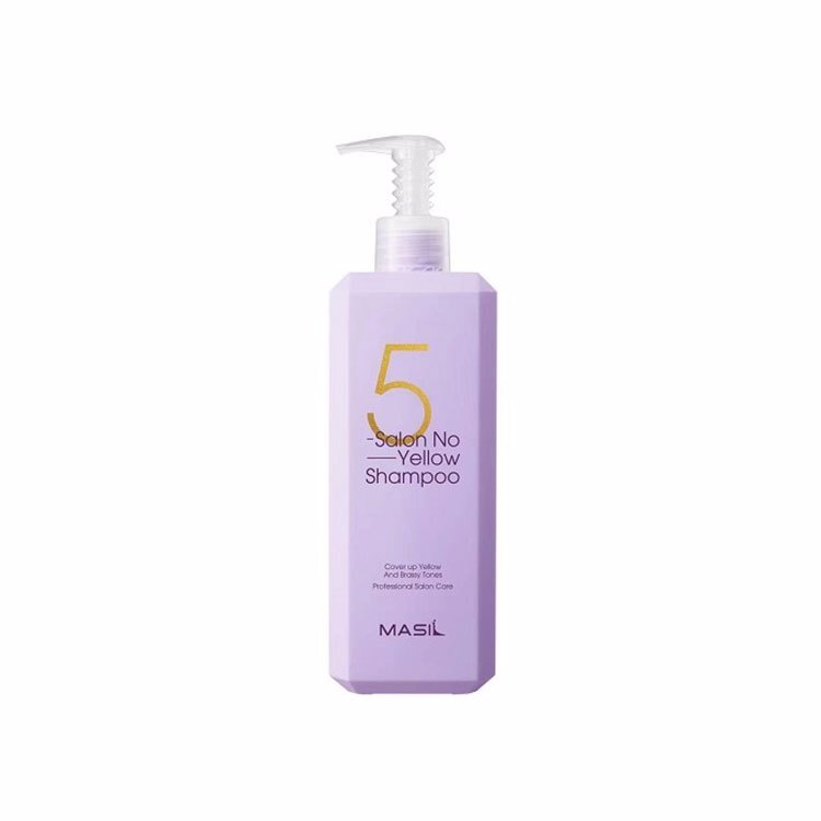 Тонирующий шампунь для осветленных волос  5 Salon No Yellow Shampoo 500 ml MASIL