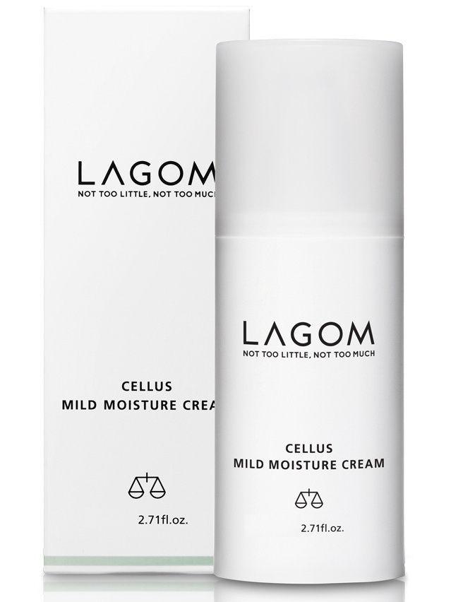  Крем для лица увлажняющий Cellus Mild Moisture Cream 80 мл LAGOM